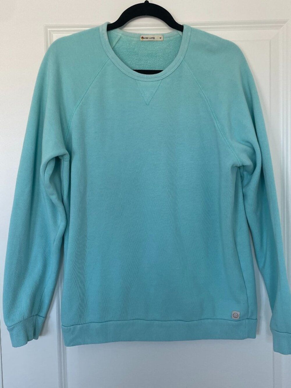Marine Layer Teal Sherpa Crewneck Sweatshirt – Women’s Medium
